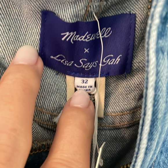 Madewell × Lisa Says Gah! The Denim Emmett Short: Patch Pocket Edition - Picture 4 of 8